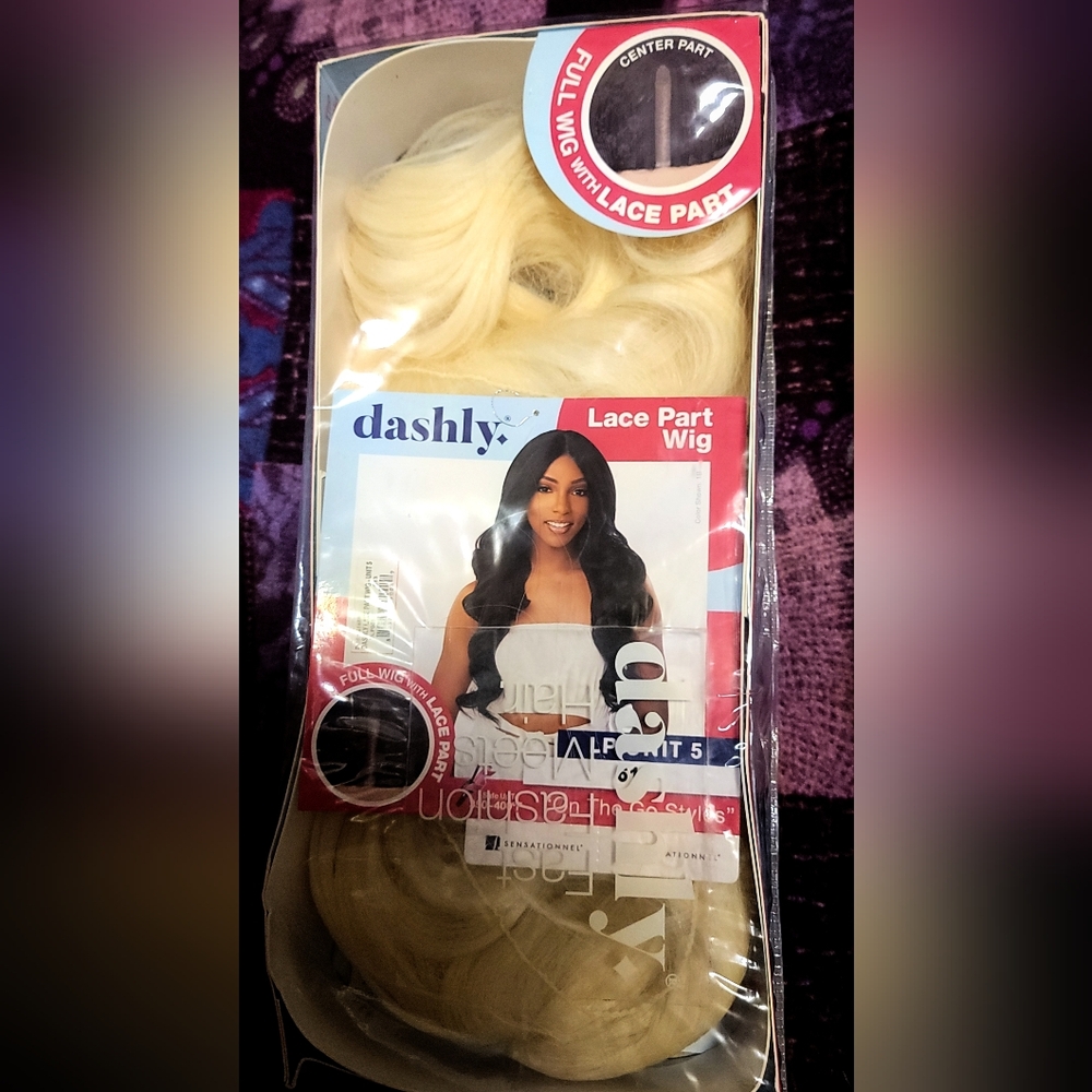 Lace Part Wig - Blonde